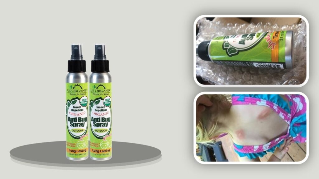 US Organic Mosquito Repellent Spray