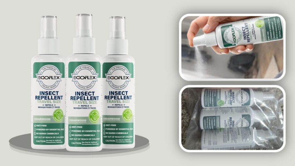 EGOFLEX 3-Pack DEET-Free Mosquito Repellent Spray