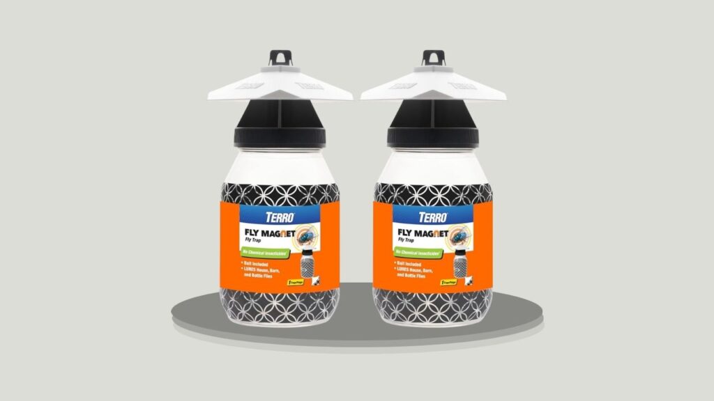 7. TERRO T380 Reusable Fly Magnet Traps 2-Pack — Best for Two Outdoor Locations