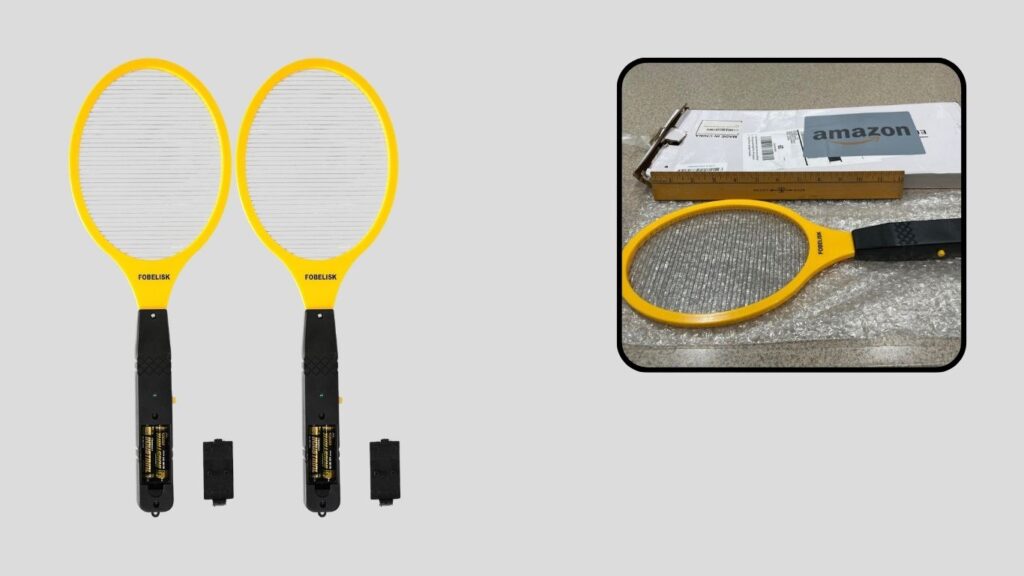 FOBELISK Electric Bug Zapper Fly Swatter