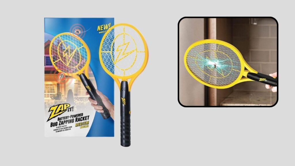 ZAP IT! Electric Bug Zapper Racket