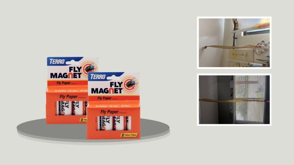 TERRO T518SR Fly Magnet Sticky Paper Trap