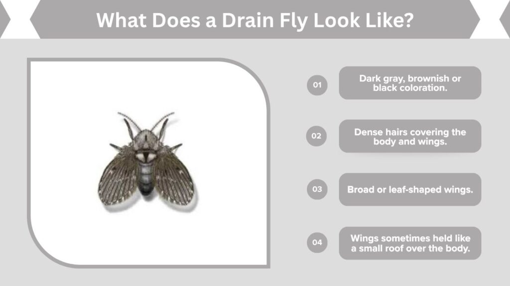 What Does a Drain Fly Look Like?
