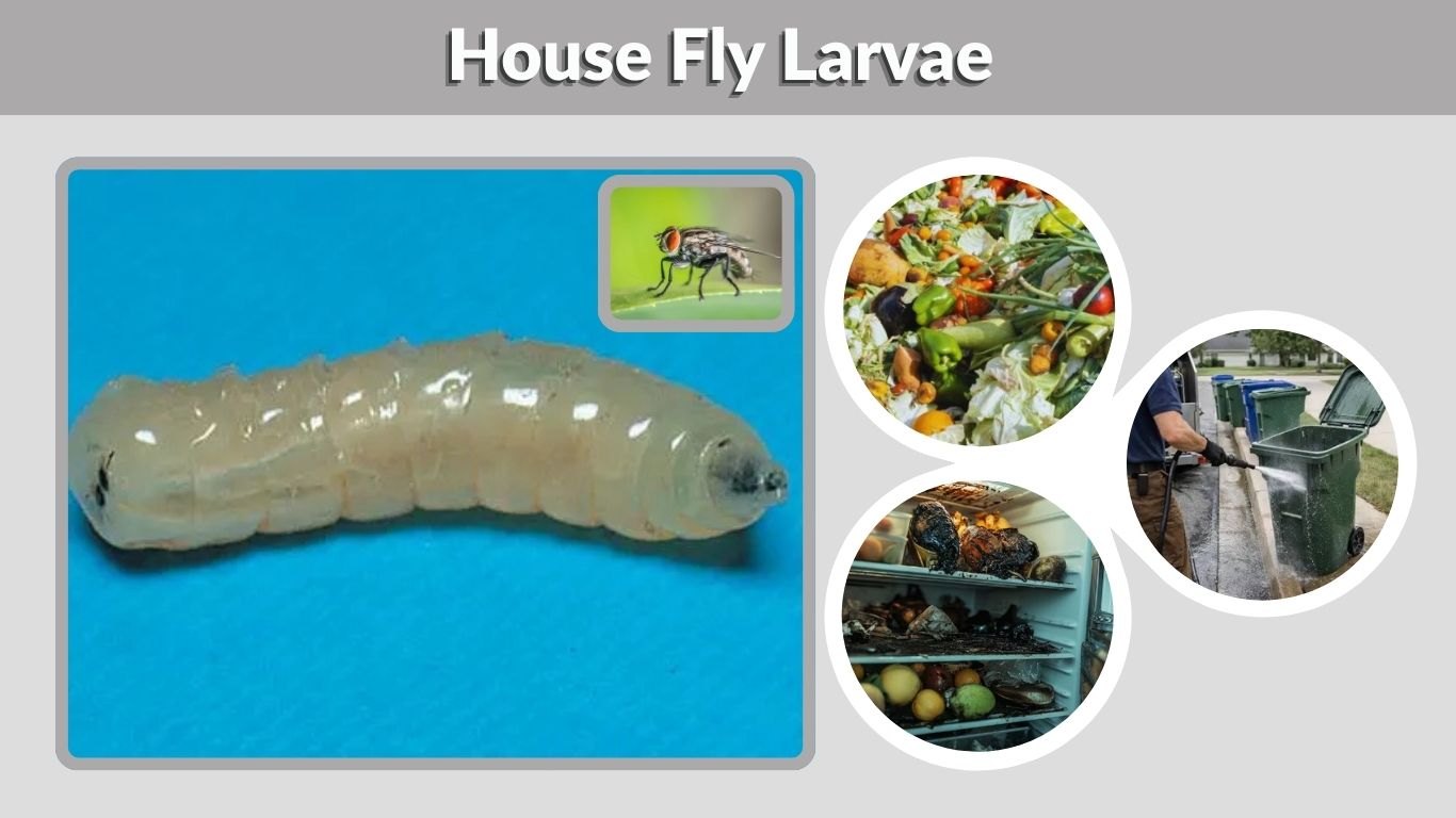 House Fly Larvae: Identification, Life Cycle, and Removal