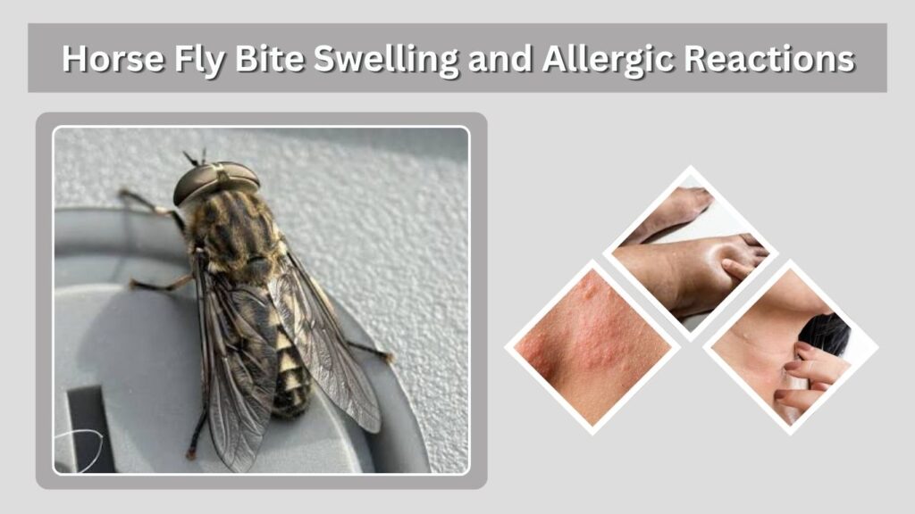 Horse Fly Bite Swelling and Allergic Reactions