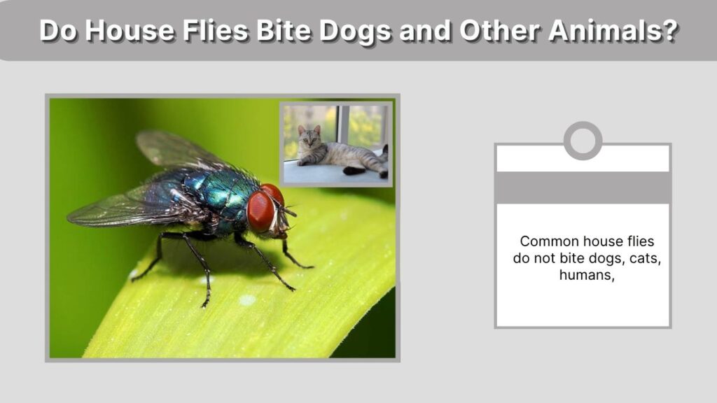 Do House Flies Bite Dogs and Other Animals?