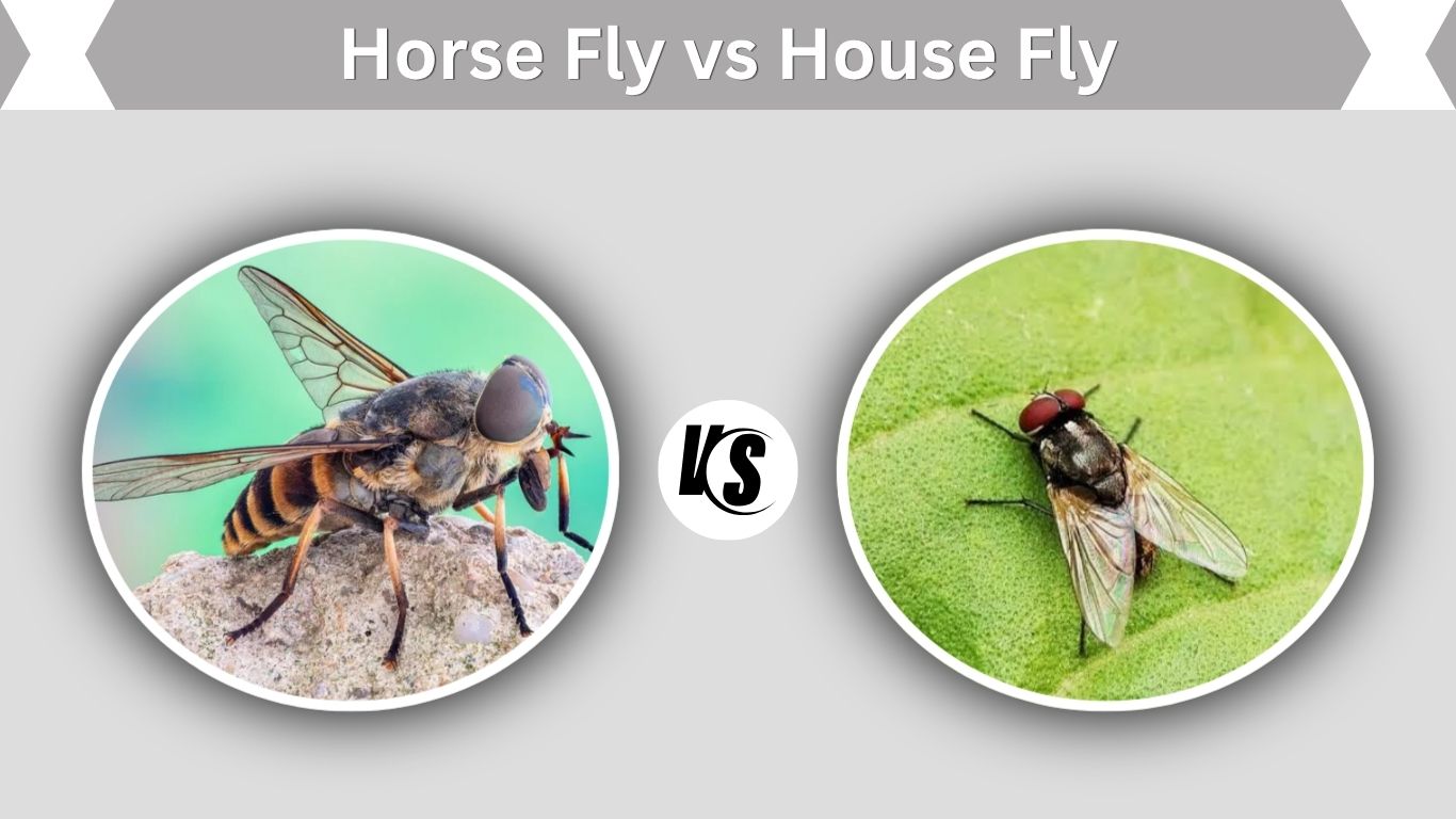 Horse Fly vs House Fly: Key Differences and Facts