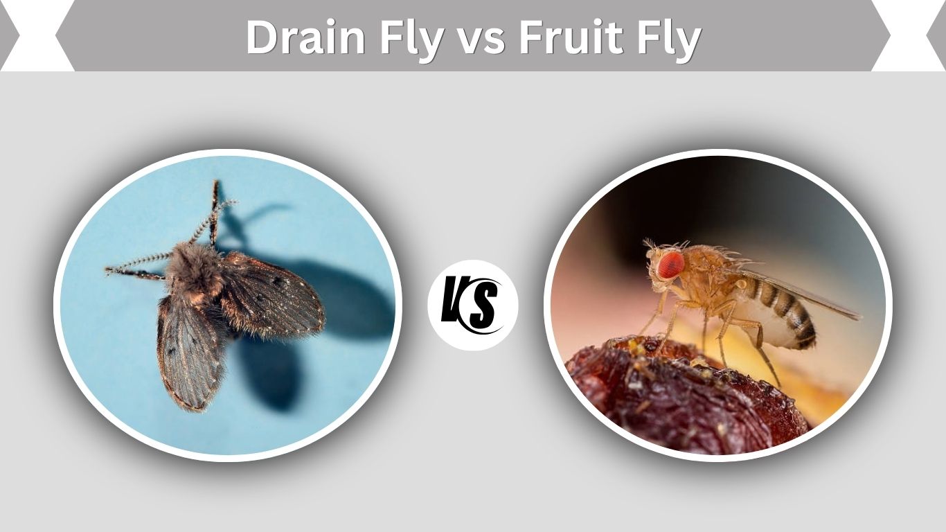 Drain Fly vs Fruit Fly: Differences, ID & Control