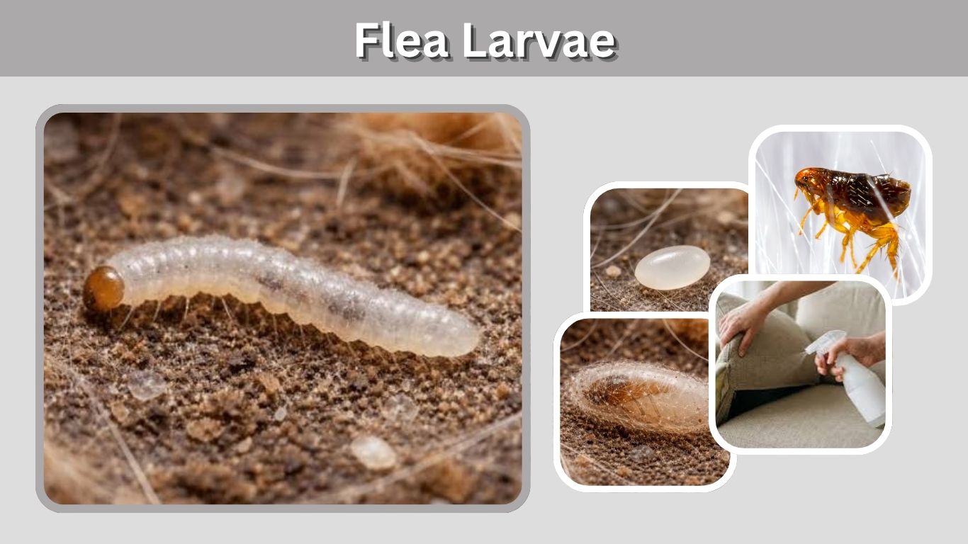 Flea Larvae: Identification, Life Cycle & How to Get Rid of Them