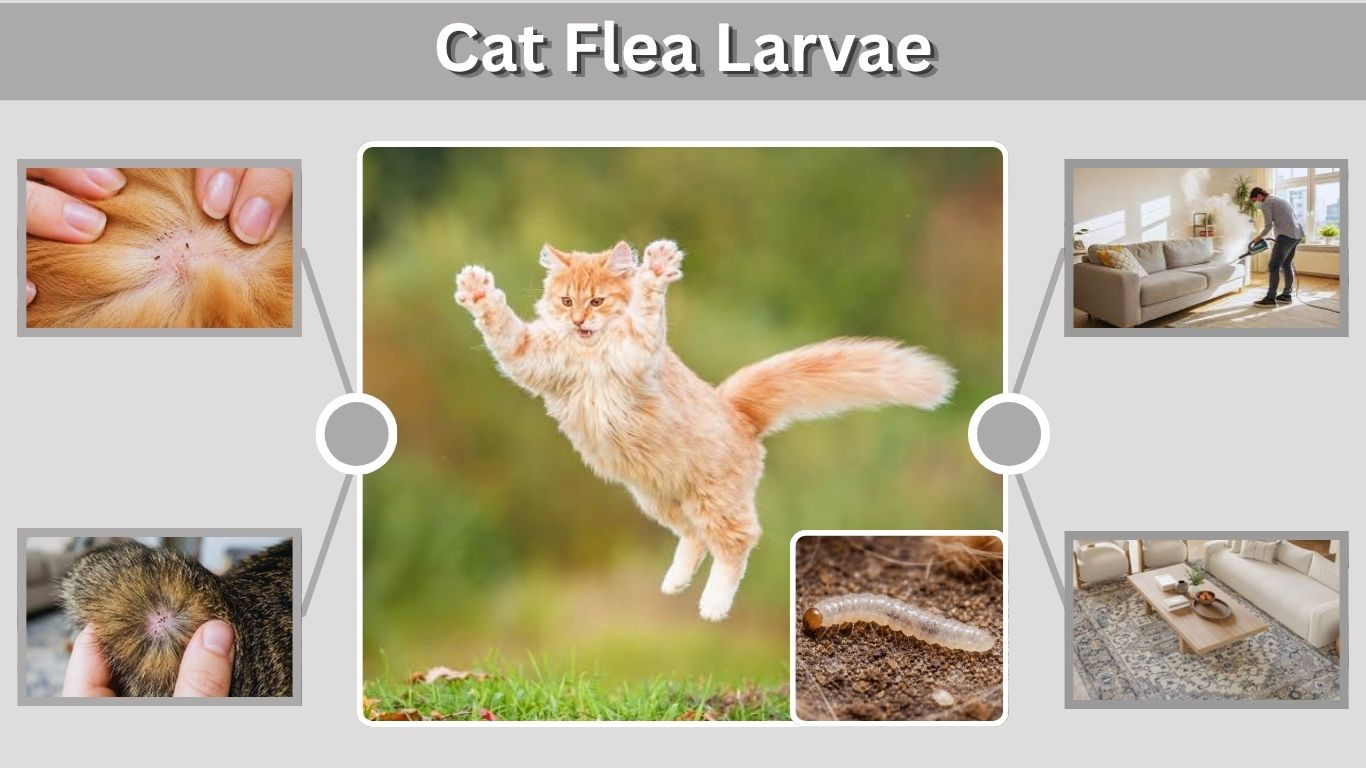 Cat Flea Larvae: Identification, Life Cycle and Treatment