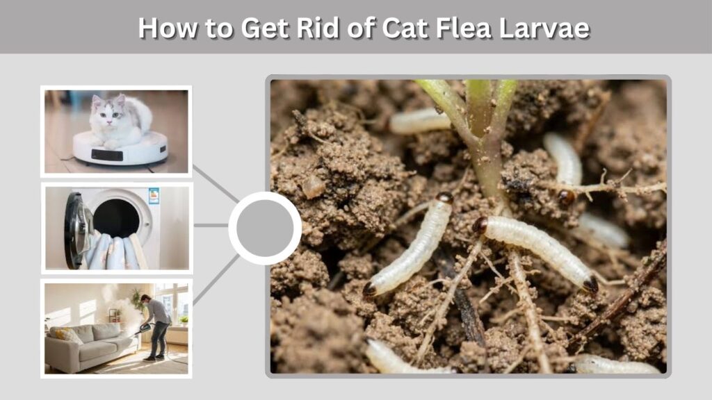 How to Get Rid of Cat Flea Larvae
