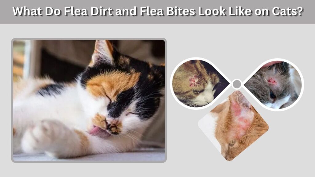 What Do Flea Dirt and Flea Bites Look Like on Cats?