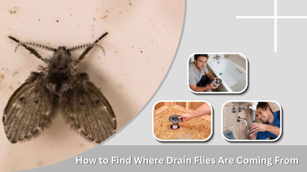 How to Find Where Drain Flies Are Coming From