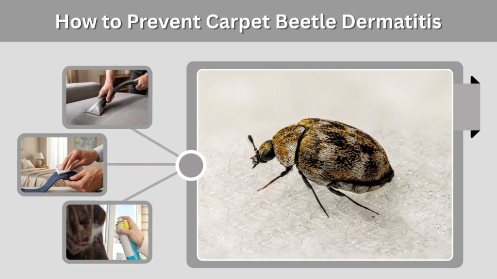 How to Prevent Carpet Beetle Dermatitis
