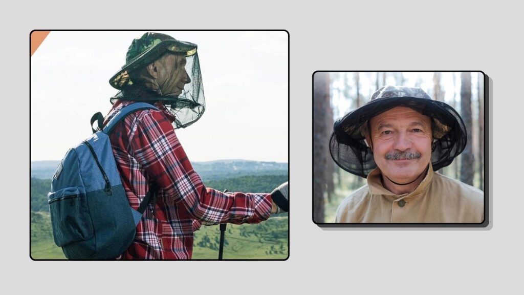 EVEN NATURALS Premium Mosquito Head Net – Best Extra-Fine Mesh Option