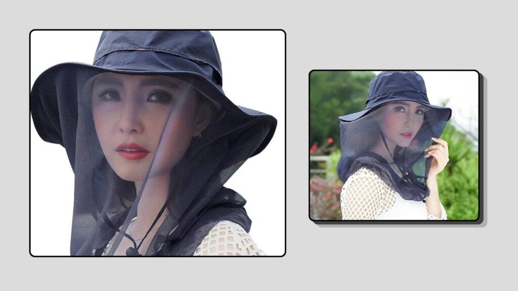 Jackcell Mosquito Head Net Hat – Best for Breathable Full-Face Coverage