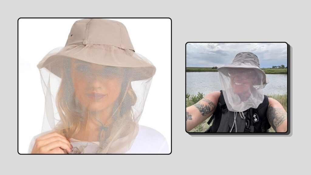 Mosquito Head Net Hat with UPF 50+ – Best for Hidden Net Convenience