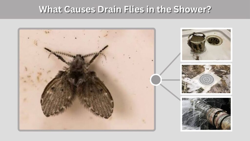What Causes Drain Flies in the Shower?