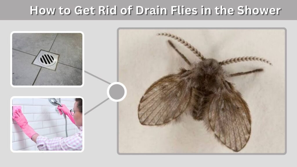 How to Get Rid of Drain Flies in the Shower