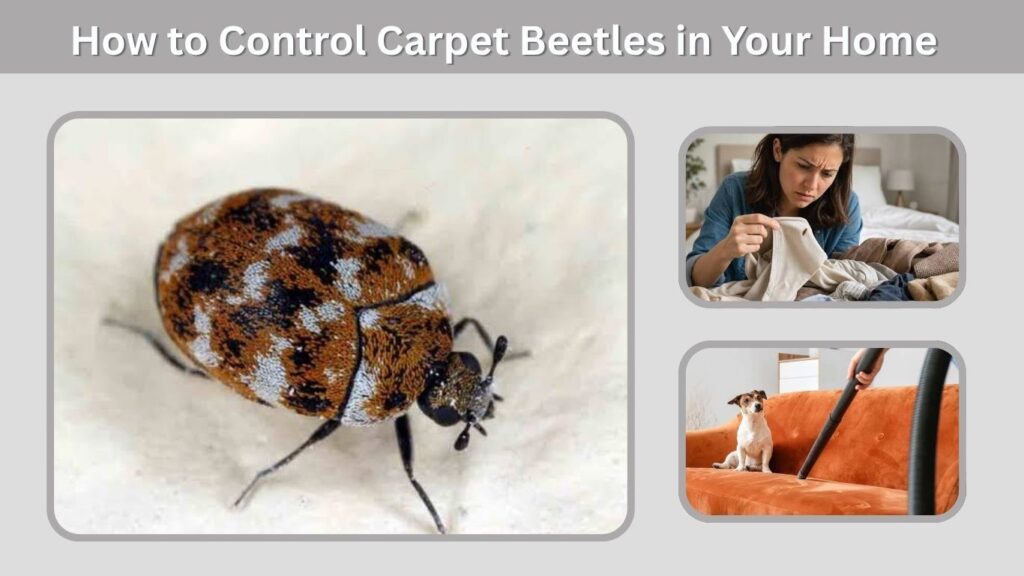 How to Control Carpet Beetles in Your Home