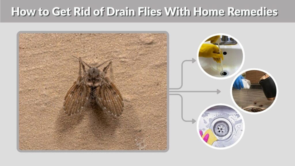 How to Get Rid of Drain Flies With Home Remedies