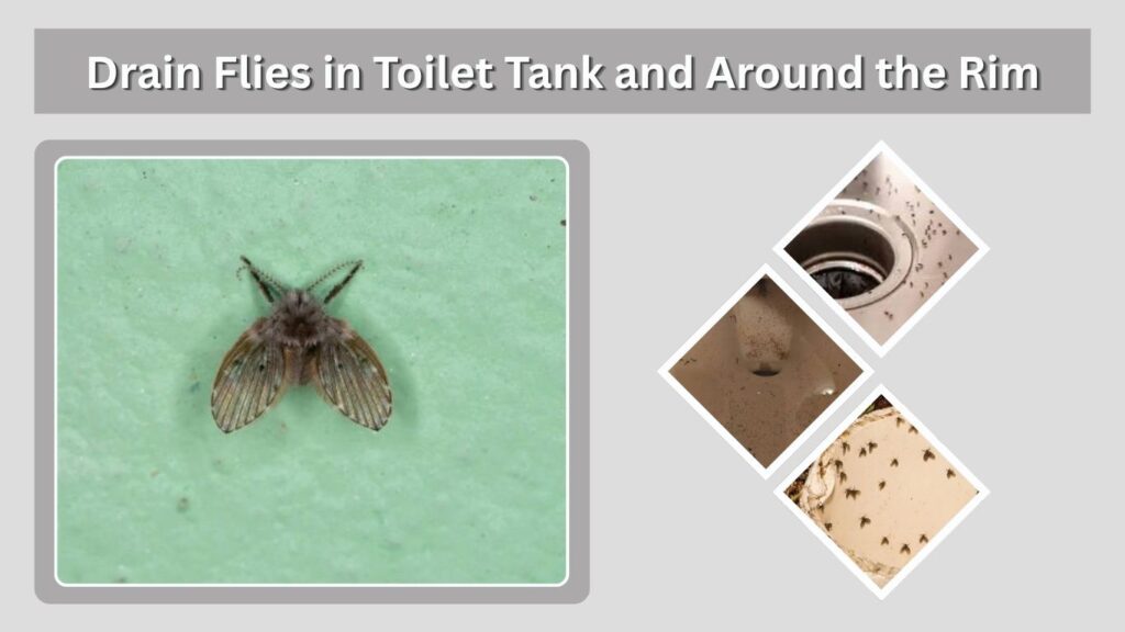 Drain Flies in Toilet Tank and Around the Rim