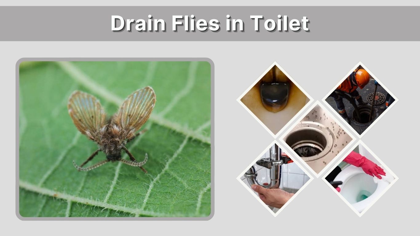 Drain Flies in Toilet: Causes, Larvae & Removal Guide