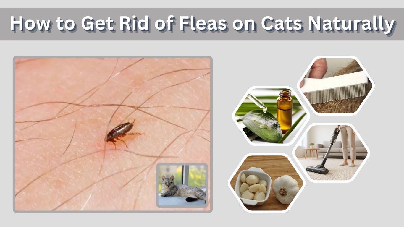 How to Get Rid of Fleas on Cats Naturally and Safely