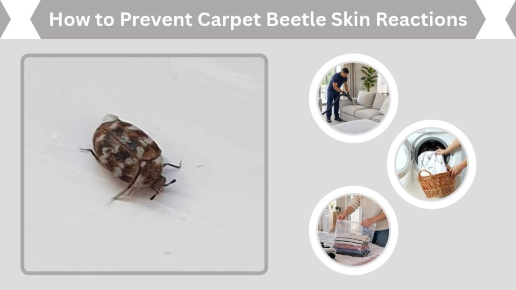How to Prevent Carpet Beetle Skin Reactions