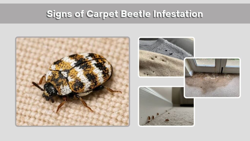 Signs of Carpet Beetle Infestation