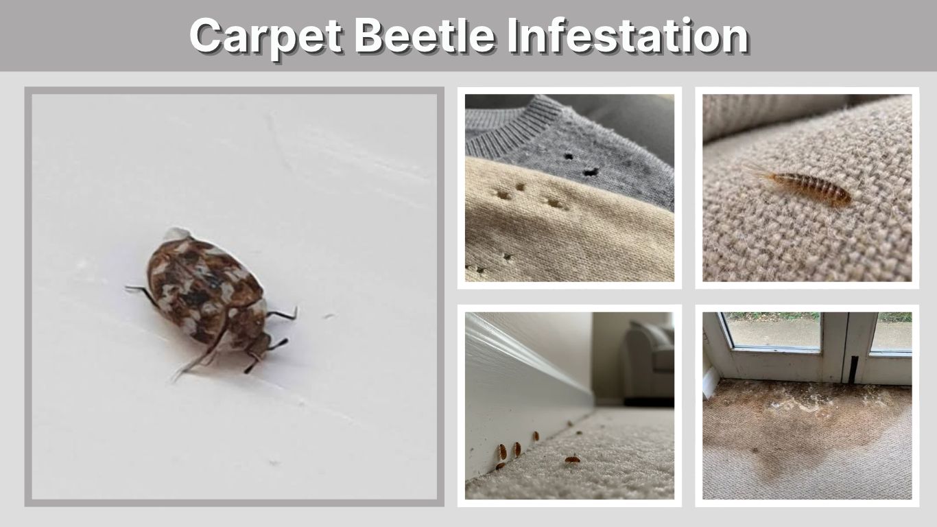 Carpet Beetle Infestation: Signs, Causes, and Treatment