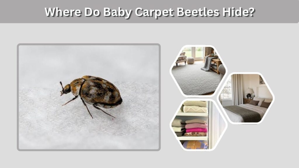 Where Do Baby Carpet Beetles Hide?